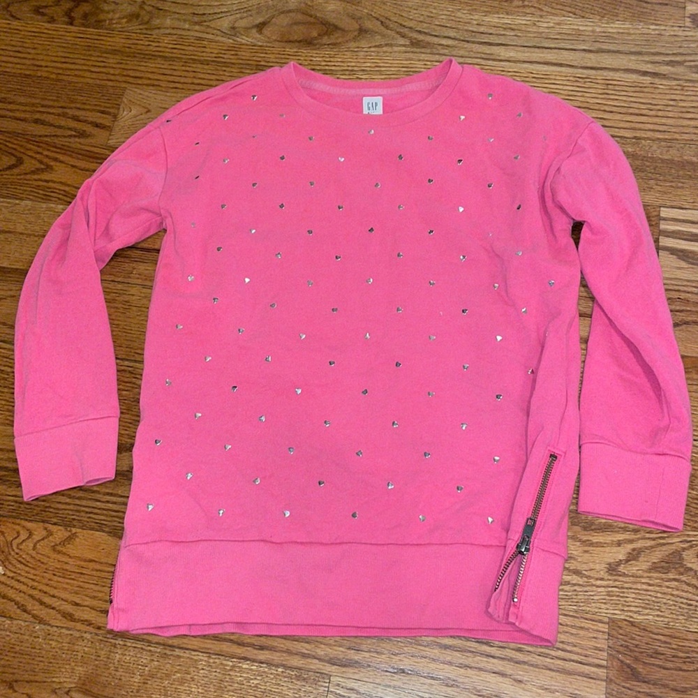 Gap hearts sweatshirt